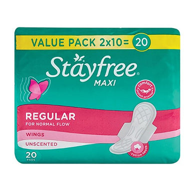 Stayfree Maxi Thick Regular Ular Unscent 20 I Omninela Medical