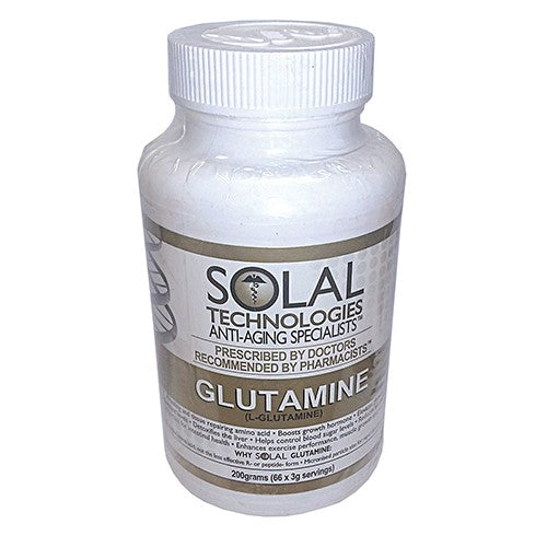 Solal Glutamine Powder 200G I Omninela Medical  Omninela.co.za
