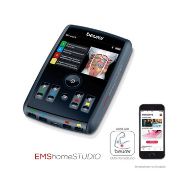 High-end Electronic Muscle Stimulator (EMS) Device Bluetooth - Beurer EM 95 - Omninela Medical