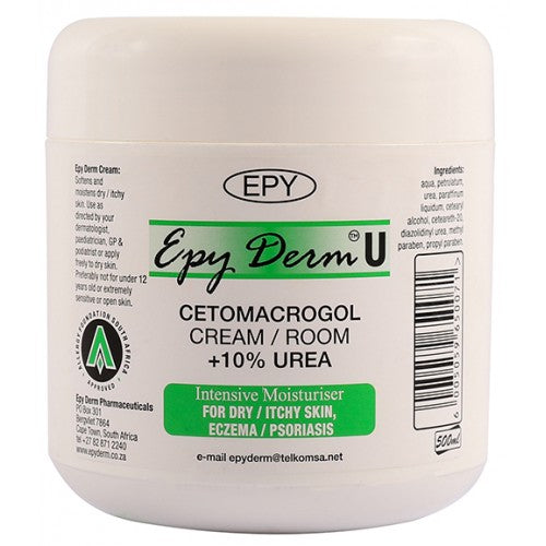 Epy Dem Epy Derm Ceto+10% Urea Cream 500G | Omninela Medical — Omninela.co.za