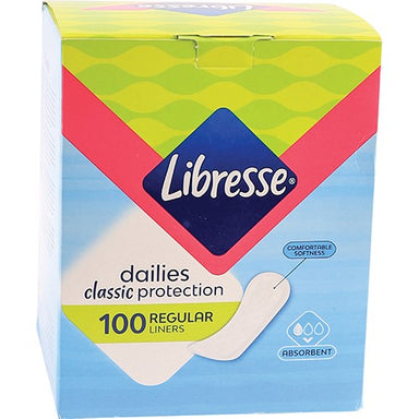 Libresse Pantyliner Normal Classic 100 I Omninela Medical