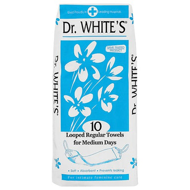 Dr Whites Sanitary Towels Regular Ular Looped 10 I Omninela Medical