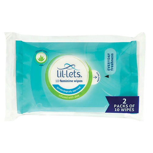 Lil-Lets Feminine Wipes Aloe Fresh  10x2 I Omninela Medical