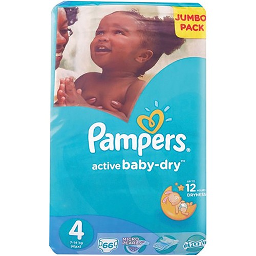 Baby Wipes Pampers Baby Dry Midi Pampers Baby Midi Size 4-9Kg 76