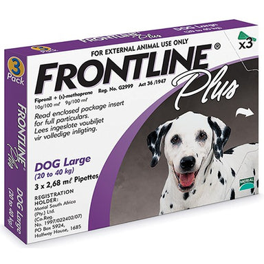 frontline-plus-large-dog-20-40kg-tick-flea-treatment-3-pack