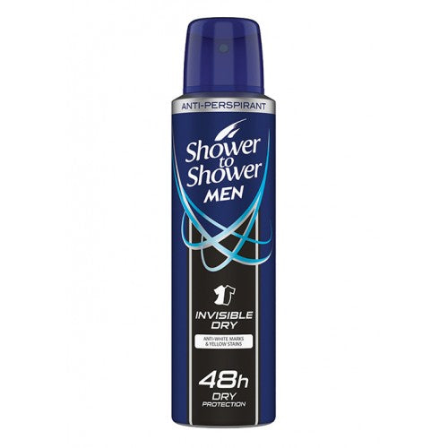 Shower To Shower Antiper Deo Invis 150 ml   I Omninela Medical