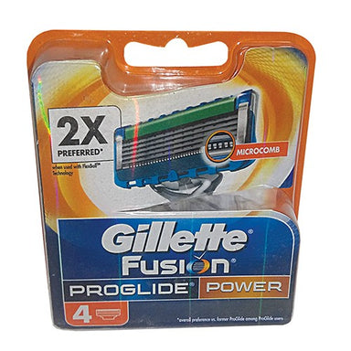 Blade Gillette Fusion P/Glide Pwr Cart 4 I Omninela Medical