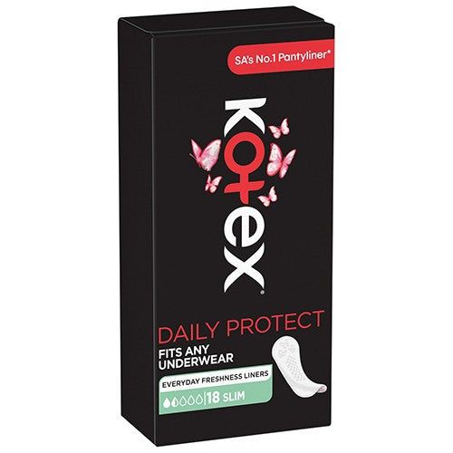 Kotex Pantyliners Slim Unscented 18 I Omninela Medical