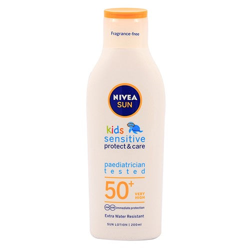 Nivea Sun Kids Sun Sensit Spf50+ 200 ml   I Omninela Medical