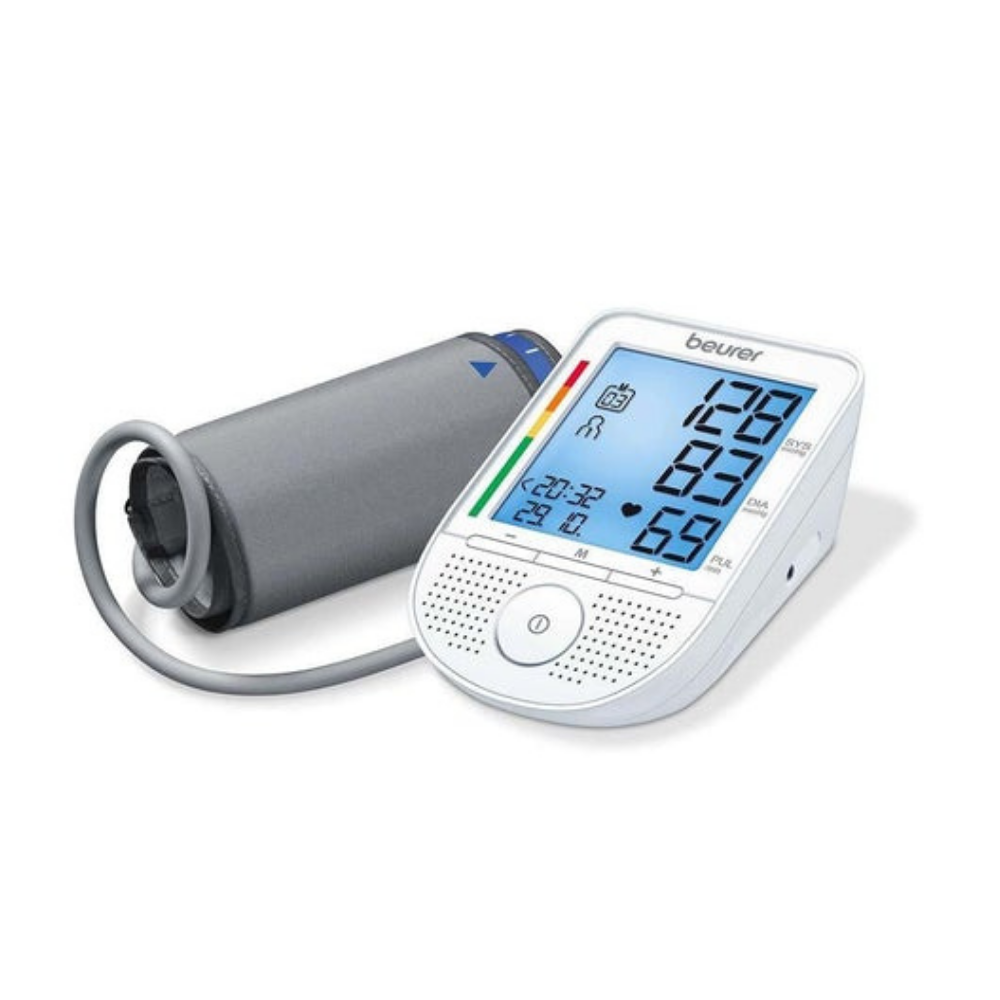 BM 49 speaking upper arm blood pressure monitor Beurer - Omninela Medical
