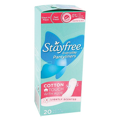 Stayfree Everyday Pantyliners Aloe 20 I Omninela Medical