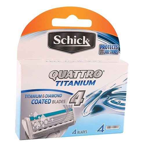 Schick Quattro Titanium Refill Omninela Medical — Omninela.co.za