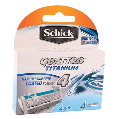 Schick Quattro Titanium Refill I Omninela Medical