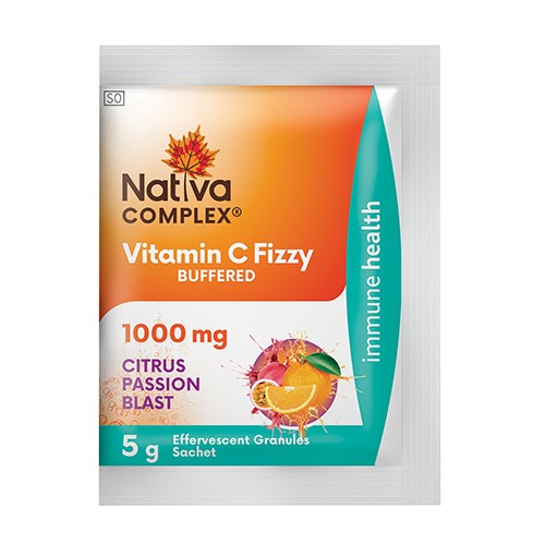 Nativa Complex Vitamin C Fizzy Pass 5gx10 I Omninela Medical