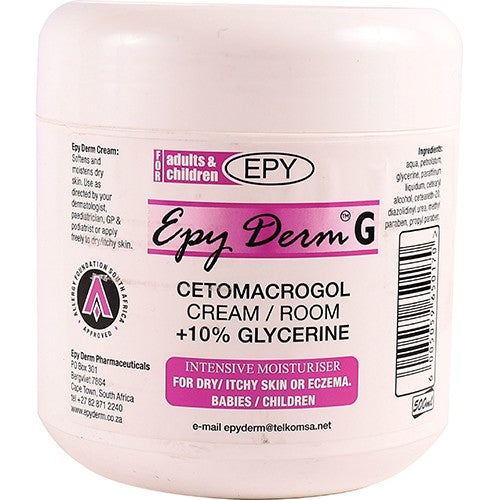 Epy Dem Epy Derm Ceto+10% Glycerine 500G | Omninela Medical — Omninela.co.za