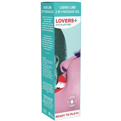 Lovers Plus 2In1 Massage Gel 100ml | Omninela Medical — Omninela.co.za