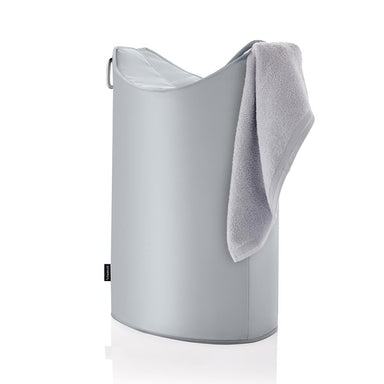 blomus-frisco-laundry-bin-silver/grey