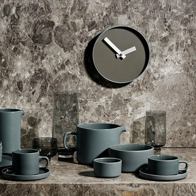 blomus-rim-wall-clock-20cm-tarmac-&-steel-grey