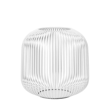 blomus-lantern-powder-coated-steel-in-white:-medium-28x27cm-lito
