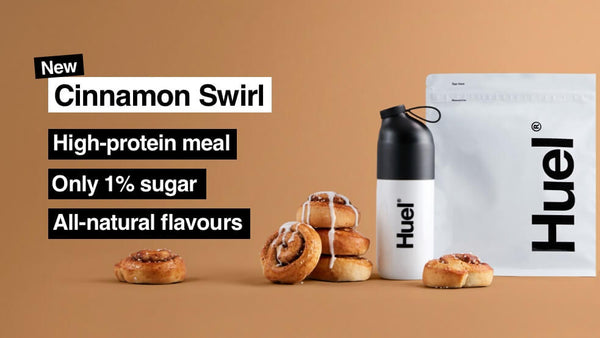 NEW FLAVOUR ANNOUNCEMENT! v3.0 & Black Edition - Cinnamon Swirl 🍬 - Huel  updates - Huel