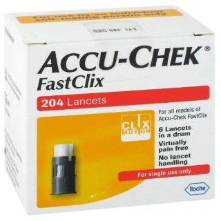 Accu-Chek Fastclix Lancet 204 Pack - Omninela Medical