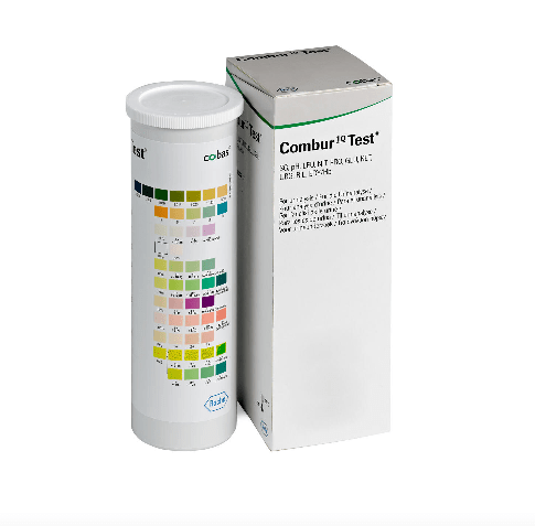 Combur 10-Test - Urinalysis Test Strips - 100 Pack - Omninela Medical