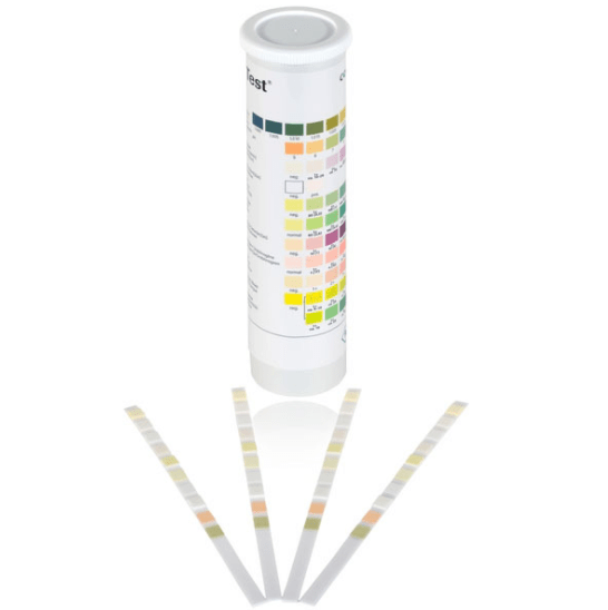 Combur 9-Test - Urinalysis Test Strips - 100 Pack - Omninela Medical