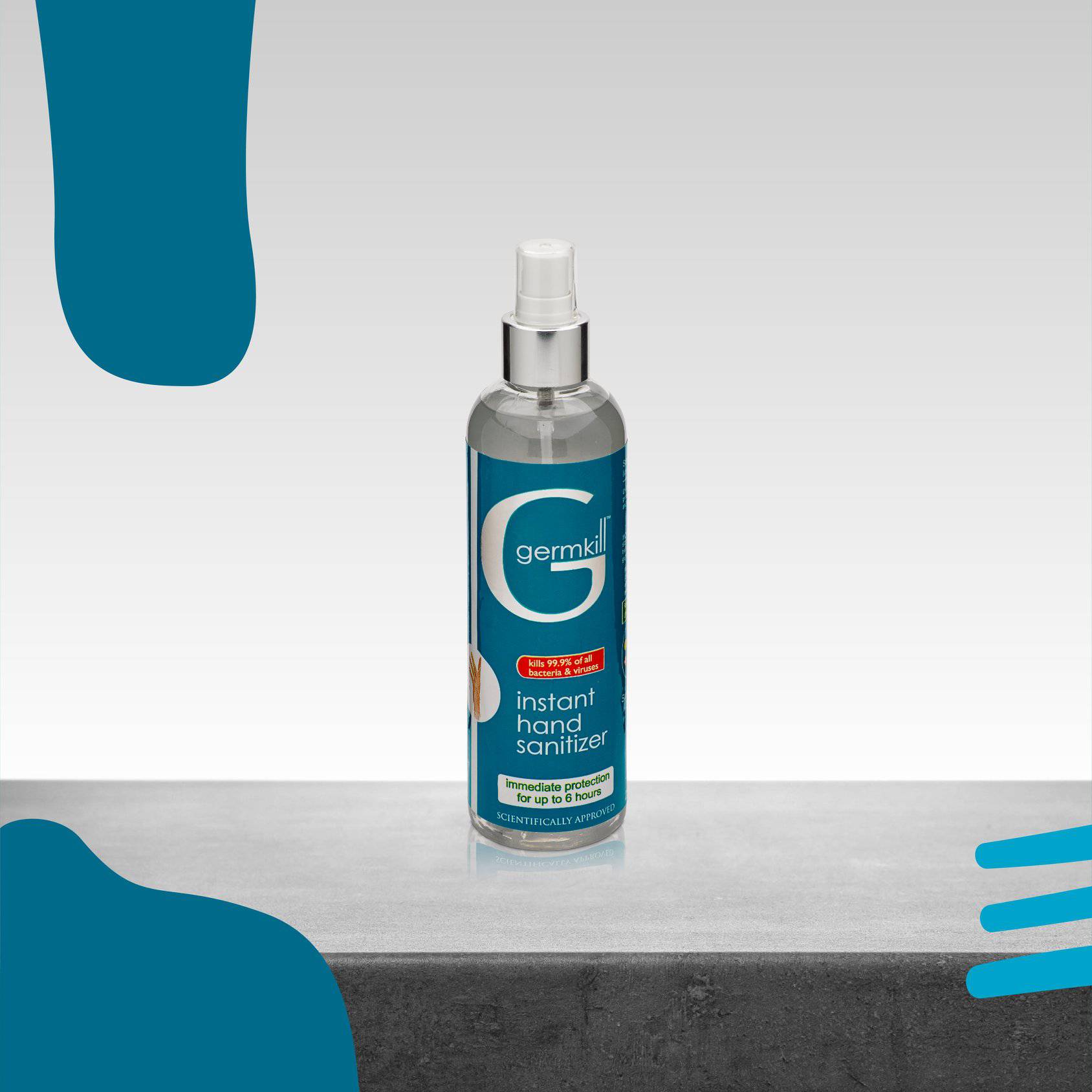 Germkill Instant Sanitizer Surface - 500ml Spray - Omninela Medical