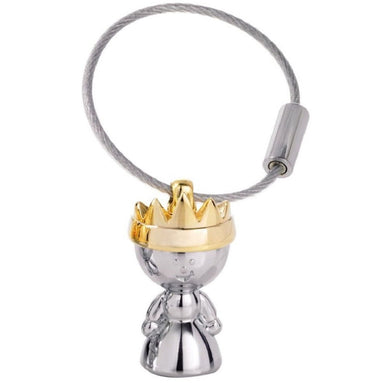 troika-keyring-little-queen-silver-and-gold-colours