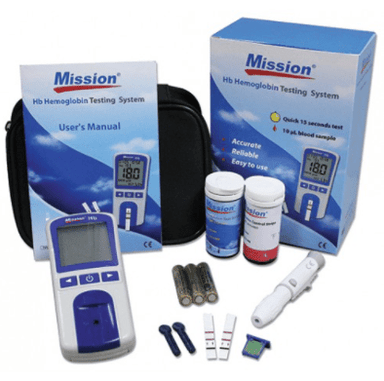 Mission® Hb Hemoglobin Testing System - Omninela Medical