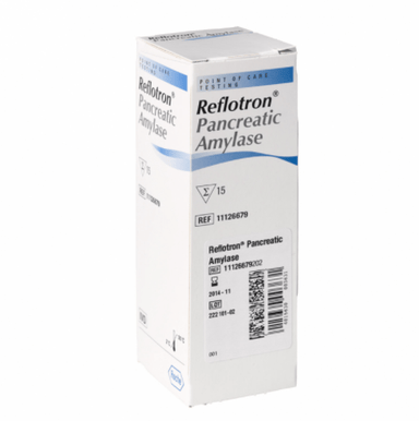 Reflotron Pancreatic Amylase Test Strip - 15 Pack - Omninela Medical