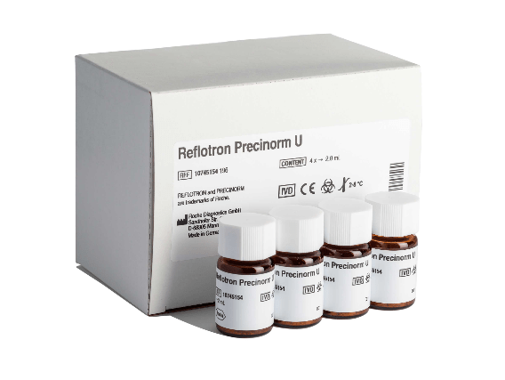 Reflotron Precinorm U - 4x2 ml - Omninela Medical