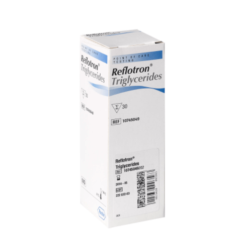 Reflotron Triglyceride Test Strips - 30 Pack - Omninela Medical