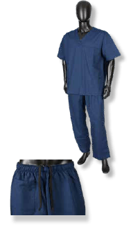 Scrubs Disposable SFX Set 50 gsm Light Blue - 15 Pack - Omninela Medical